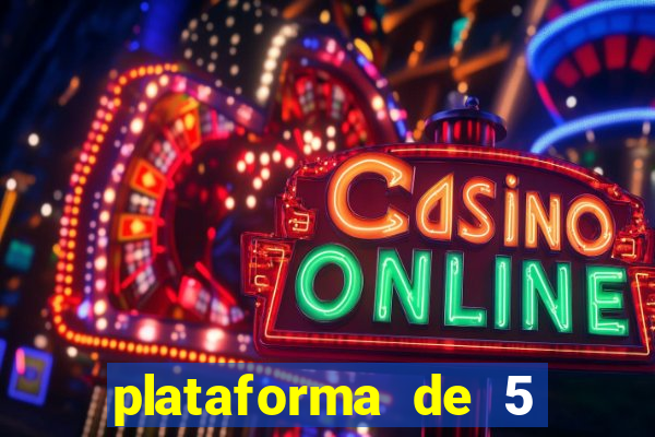 plataforma de 5 reais fortune tiger