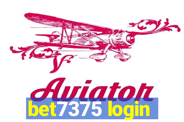 bet7375 login