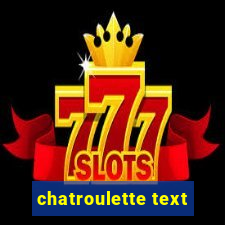 chatroulette text