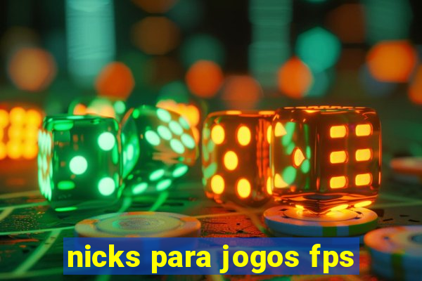 nicks para jogos fps