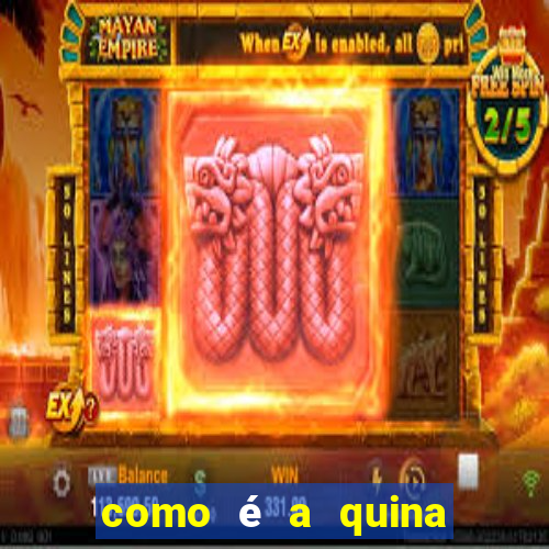 como é a quina do bingo