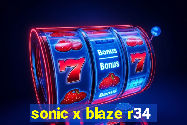 sonic x blaze r34