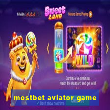 mostbet aviator game