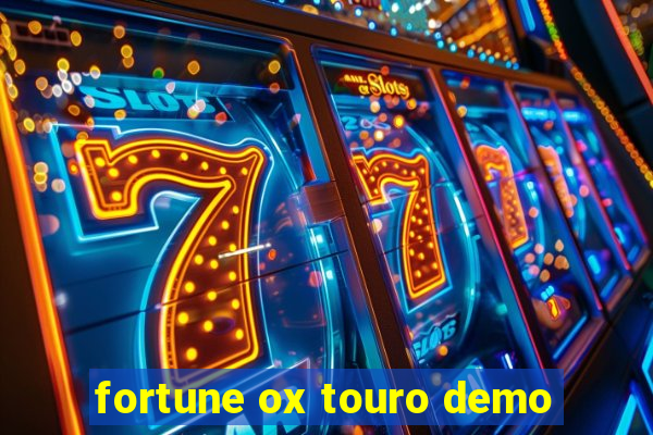 fortune ox touro demo