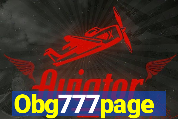 Obg777page