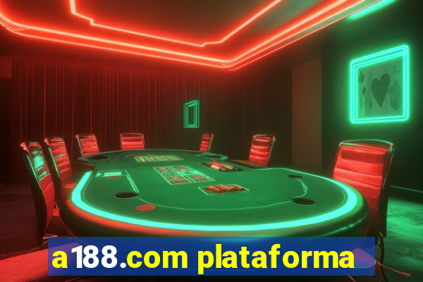 a188.com plataforma