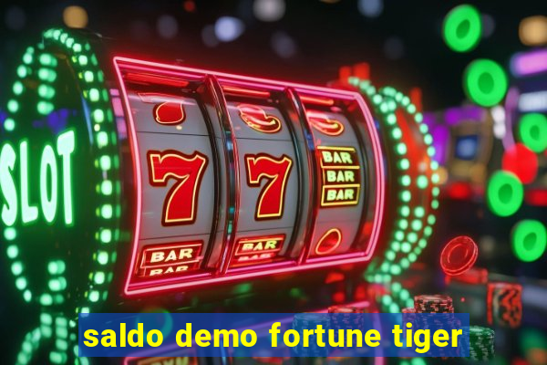 saldo demo fortune tiger