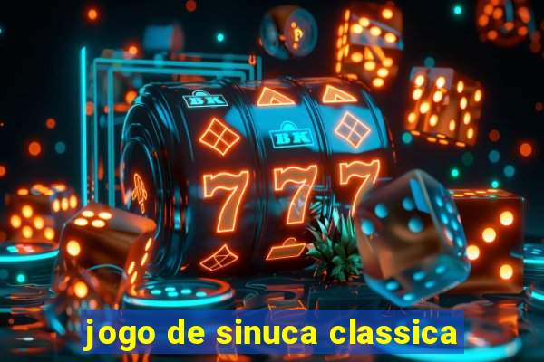 jogo de sinuca classica