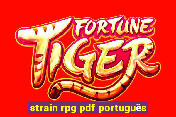 strain rpg pdf português