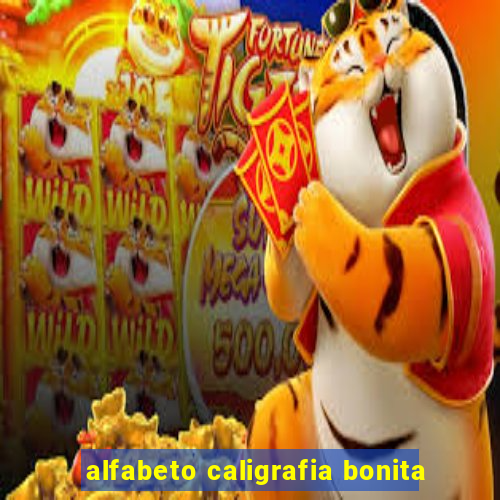 alfabeto caligrafia bonita